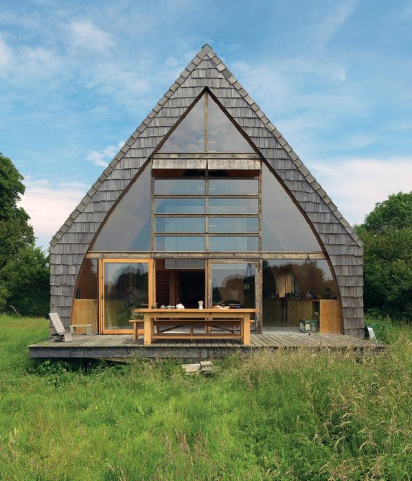 A-Frame Retreat par Jean-Baptiste Barache architecte - France - photo Céline Clanet