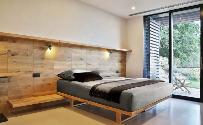 Chambre & Grande Baie Vitrée - Villa-N Par Giordano Hadamik Architects - Imperia, Italie
