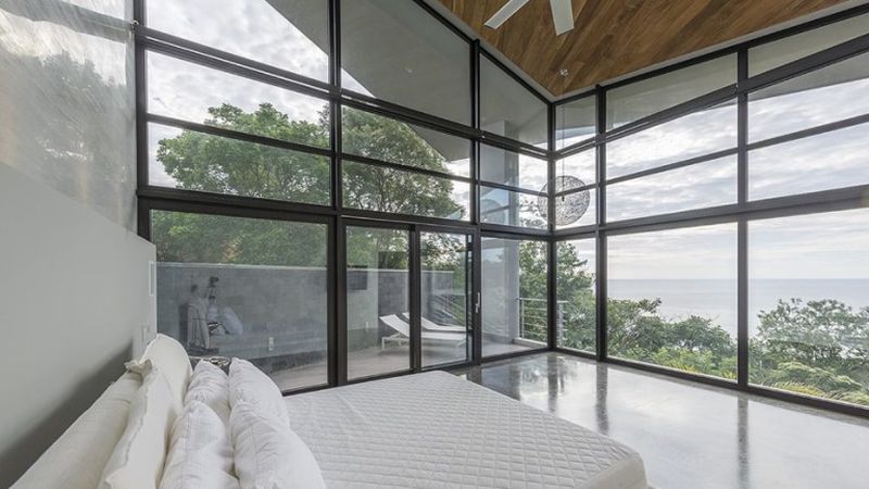 Chambre Principale & Grande Baie Vitrée - Casa Sea La Vie Par Sarco Architects, Costa Rica