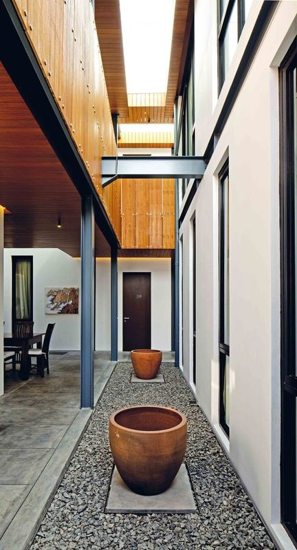 Couloir Extérieur - Akanaka Par RAW Architecture - Jakarta, Indonésie