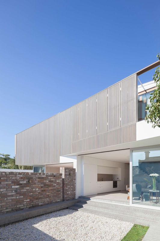 Cour Intérieure - Balmain-House Benn & Penna Architects - Sydney, Australie