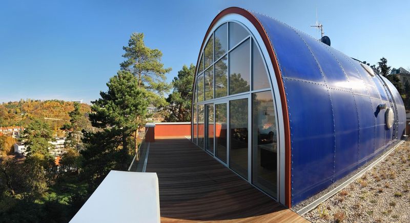 Dôme Niveau Supérieur - Family Villa Par Fusion Architects - Prague, Republique Tcheque