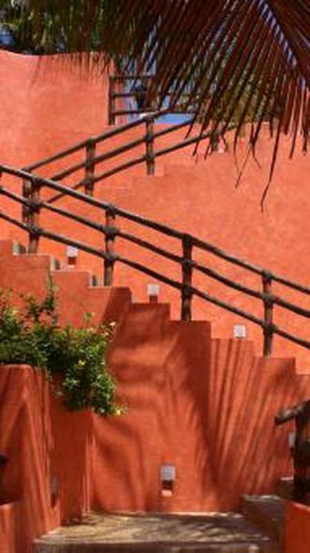 Escalier Extérieur - Casa Mariposa Conçue Par Arqflores - La Cruz De Huanacaxtle, Mexique