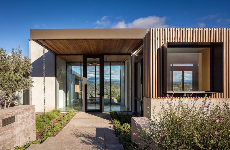 Façade Entrée Secondaire - Healdsburg-by-John Par John Maniscalco - Healdsburg, USA