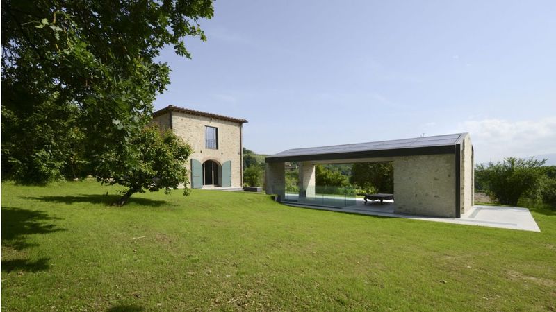 Façade Jardin - La-Capanna Par Cecchini Chiantelli - Capannori, Italie