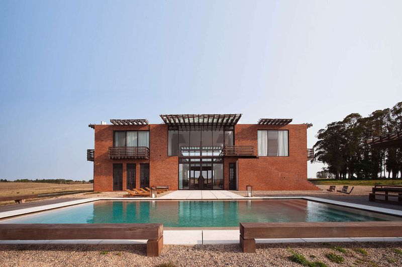 Façade Piscine & Terrasse - Luna-Llena-House Par Candida Tabet - Punta Del Este, Uruguay