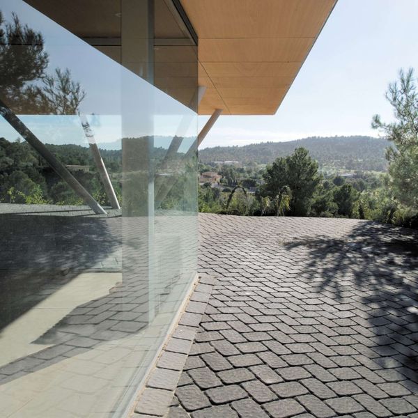 Façade Terrasse En Pavé - Coma-House-2 Par Juan Marco - Castellón De La Plana, Espagne