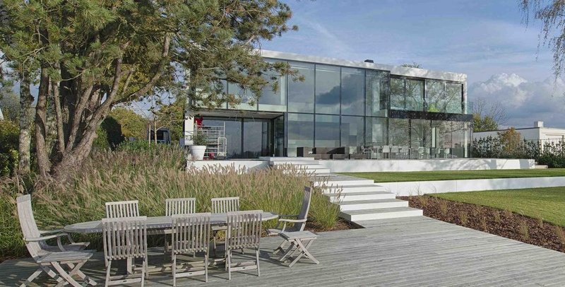 House at a lake par BBSC Architects - Mol, Belgique