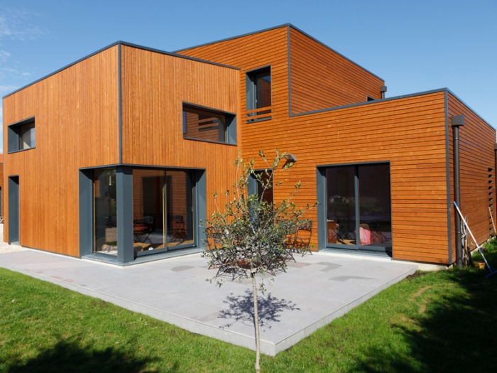 Maison bois contemporaine - Ocube Architecte - France