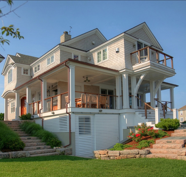 Nautical Cottage Design par CK Architects - Bridgeport, Connecticut, Usa - + d'infos