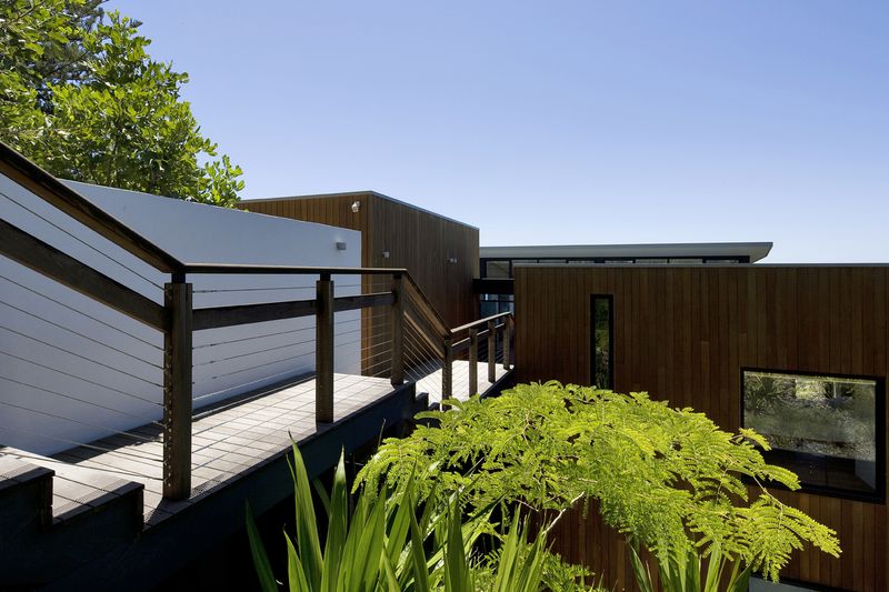Passerelle étage - Surf-Road-House Par Nick Bell D-A - Whale Beach, Australie
