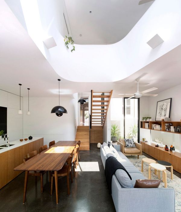 Pièce De Vie - Unfurled-House Par Christopher Polly Architect - Sydney, Australie