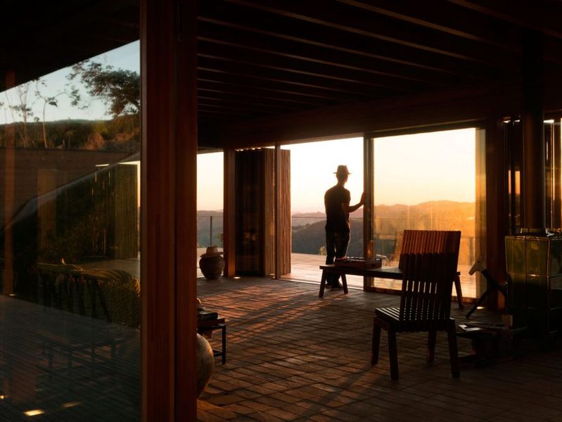 Pièce Principale Entrée - Catucaba-House Par MK27 Studio - Catucaba, Bresil