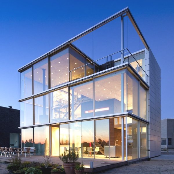 Rieteiland House par Van Heeswijk design - LJburg, Pays-Bas