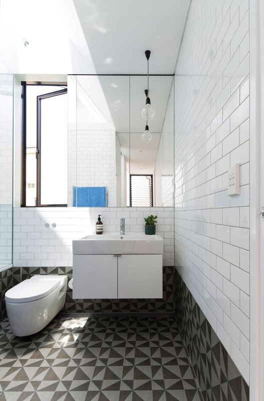 Salle De Bains - Unfurled-House Par Christopher Polly Architect - Sydney, Australie