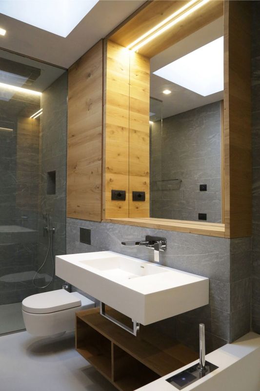 Salle De Bains - Villa-N Par Giordano Hadamik Architects - Imperia, Italie