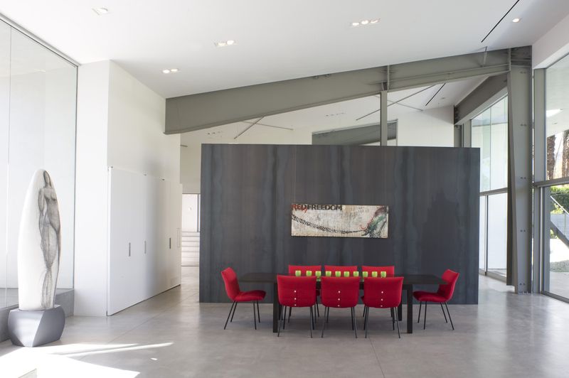 Salle Séjour - Desert Canopy House Par Sander Architects - Palm Springs, USA
