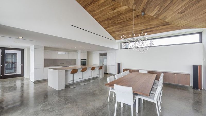 Salle Séjour & Cuisine - Casa Sea La Vie Par Sarco Architects, Costa Rica