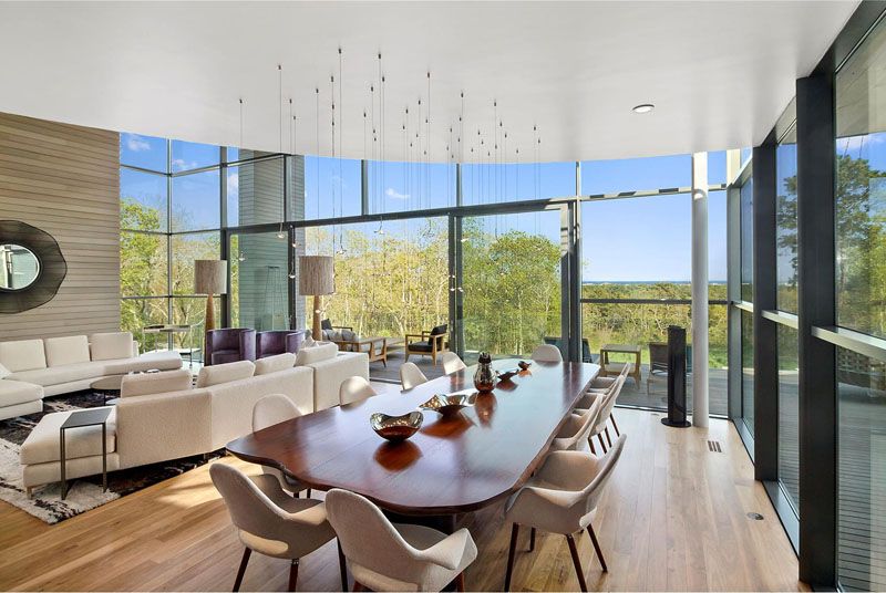 Salle Séjour & Salon - Hampton-Home Par Barnes Coy Architects - Hamptons, USA