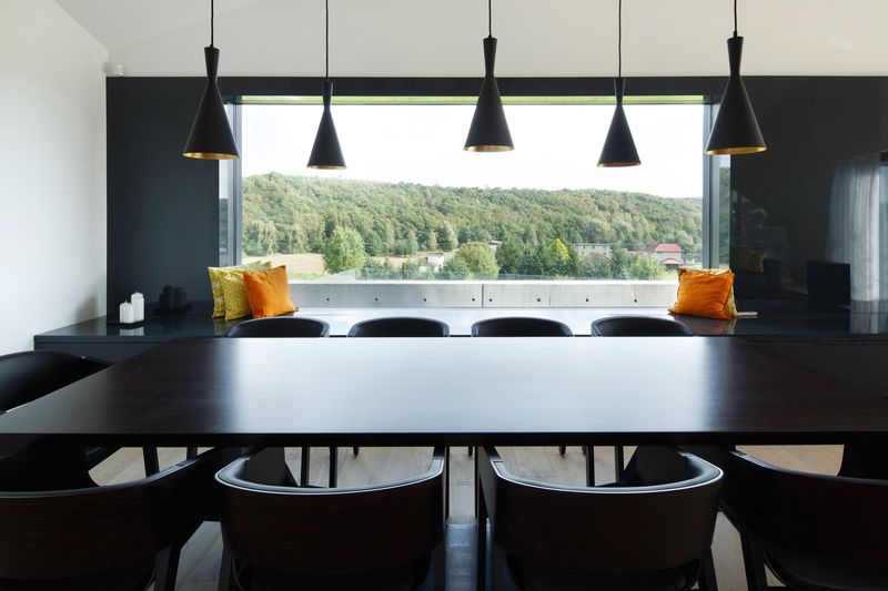 Salle Séjour & Vue Paysage - House-Krostoszowice Par RS+ - Krostoszowice, Pologne