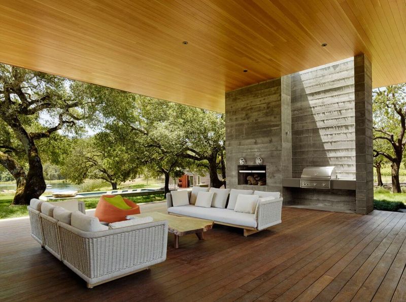 Salon Ouverte - Home-Sonoma Par Turnbull Griffin Haesloop - Californie, USA