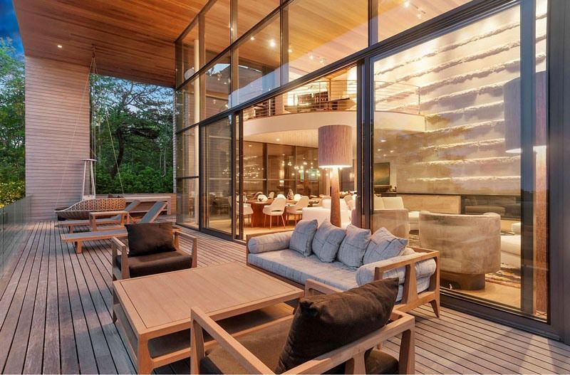 Salon Terrasse Design - Hampton-Home Par Barnes Coy Architects - Hamptons, USA