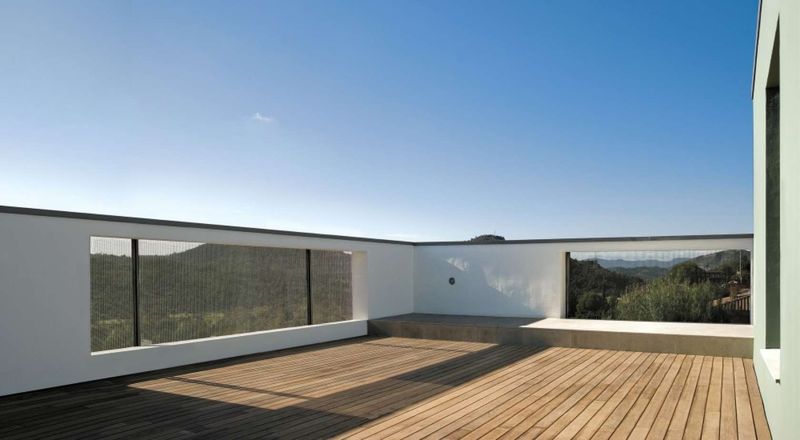 Terrasse Toit Bois - Coma-House-2 Par Juan Marco - Castellón De La Plana, Espagne