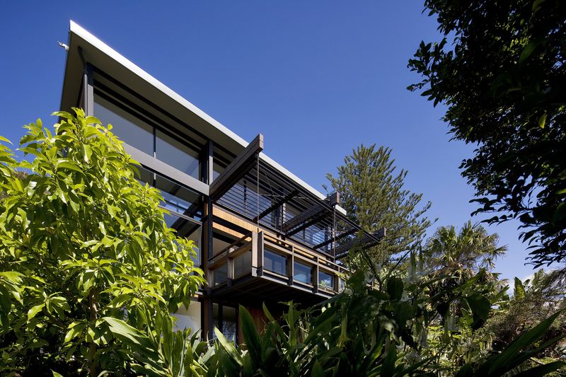 Vue Balcon - Surf-Road-House Par Nick Bell D-A - Whale Beach, Australie