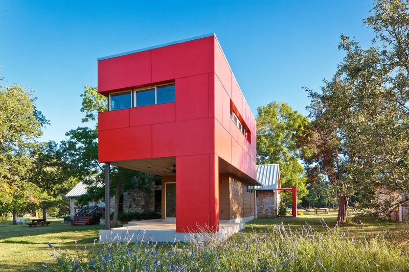 Vue D'ensemble - Sleeping-House Par A-Gruppo Architects - San Marcos, USA