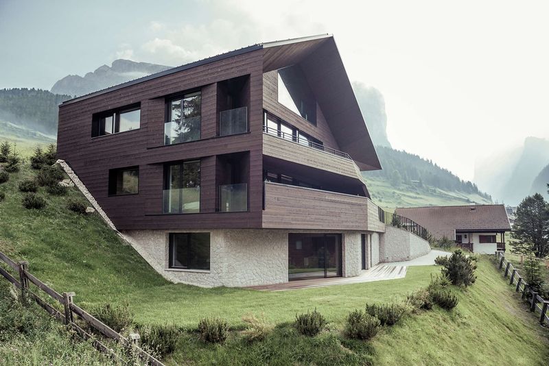 Vue D'ensemble - Villa-A Par Perathoner - Selva De Val Gardena, Italie