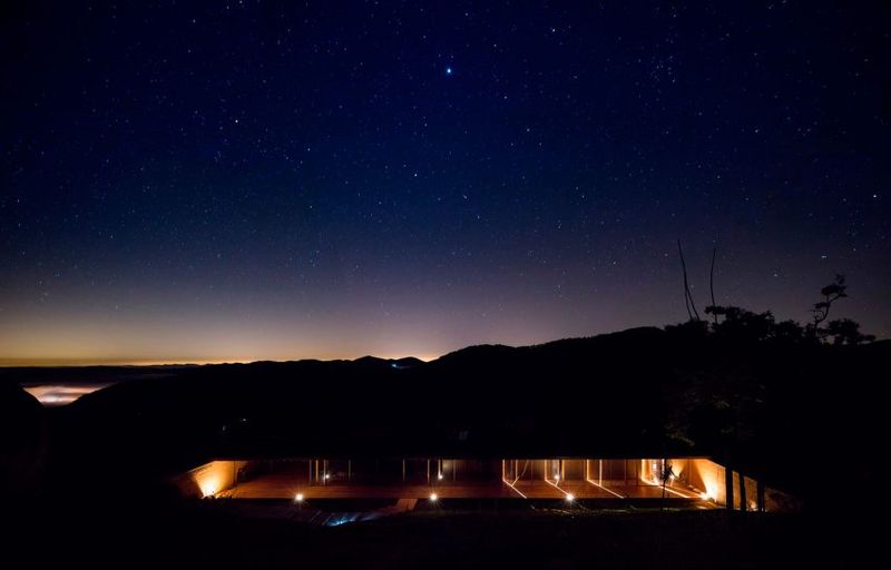 Vue D'ensemble Nuit - Catucaba-House Par MK27 Studio - Catucaba, Bresil