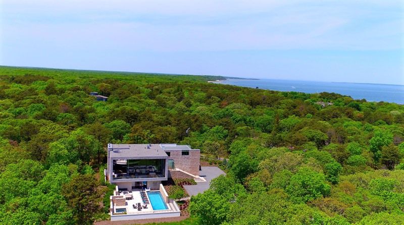 Vue Panoramique Site - Hampton-Home Par Barnes Coy Architects - Hamptons, USA