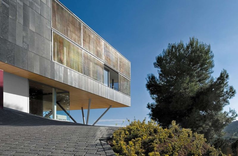 Vue Poutres Sur Pilotis & Ouverture Vitrée - Coma-House-2 Par Juan Marco - Castellón De La Plana, Espagne