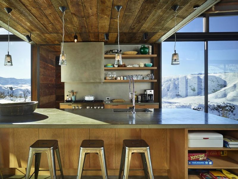 îlot Central De Cuisine - Studhorse Par Olson Kundig - Washington, Etats-Unis