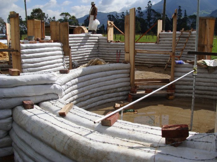 architecture superadobe - Colombie