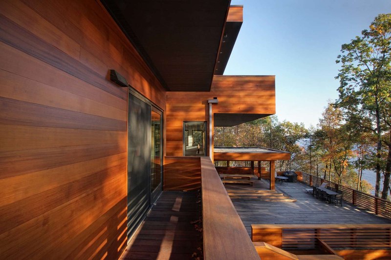 balcon et terrasse - RiverBanks par Foz Design - Saugerties, Usa