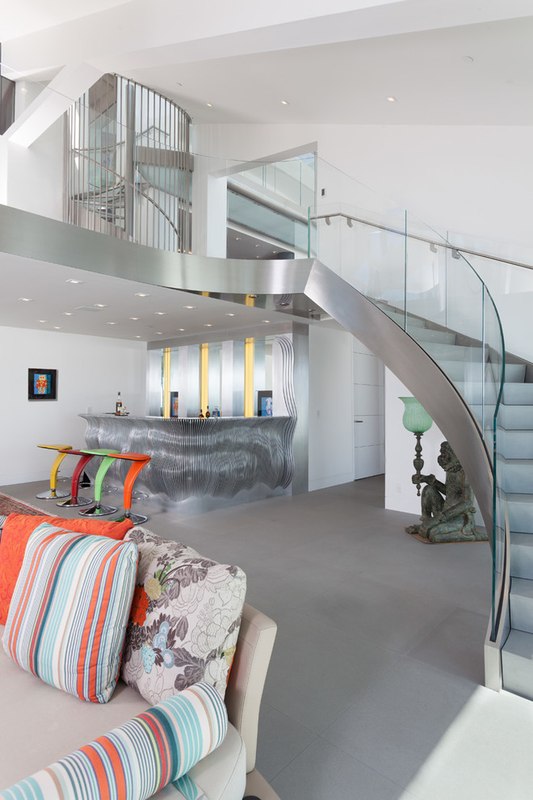 bar - Carmel Highlands Residence par Eric Miller Architects - Carmel-By-The-Sea, Usa