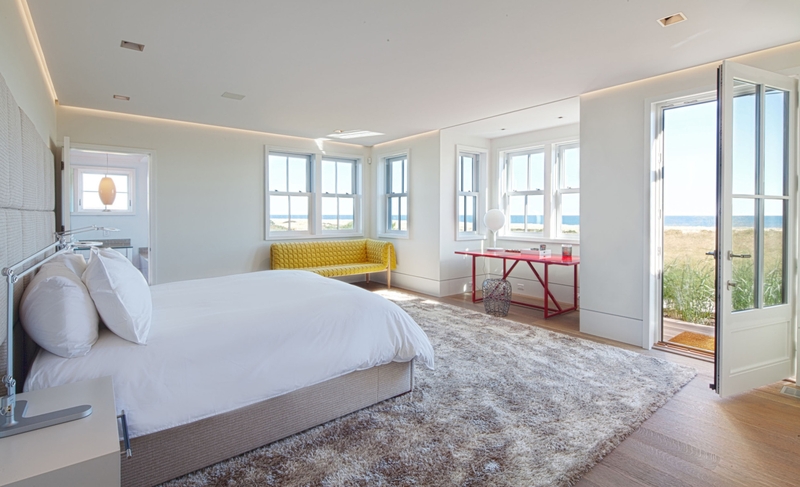 chambre - Squam Residence par J. Brown Builders - Nantucket Island, Usa - photo Jeffrey Allen