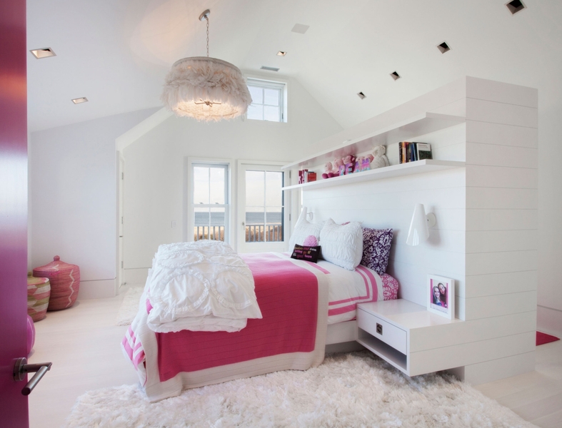 chambre enfant - Squam Residence par J. Brown Builders - Nantucket Island, Usa - photo Jeffrey Allen