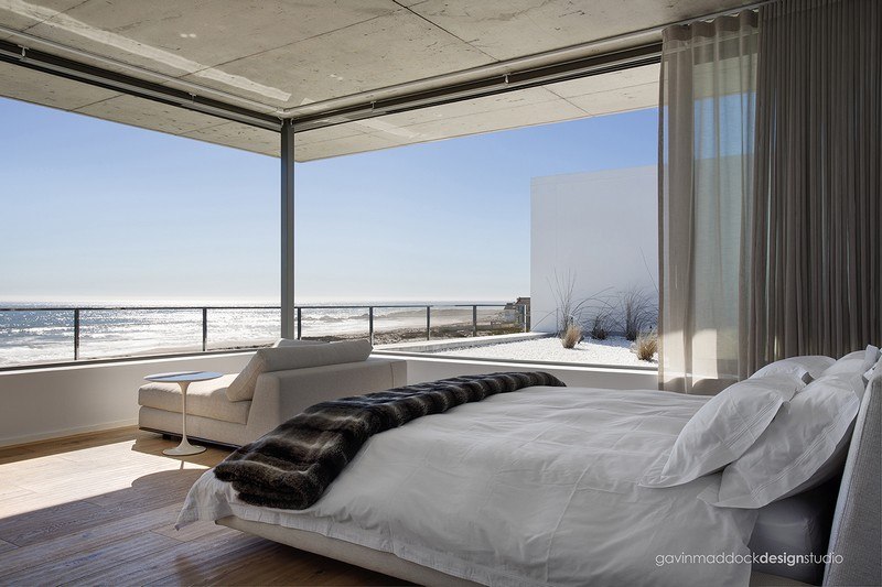 chambre et vue sur océan - Pearl Bay Residence par Gavin Maddock Design Studio - Yzerfontein, Afrique du Sud