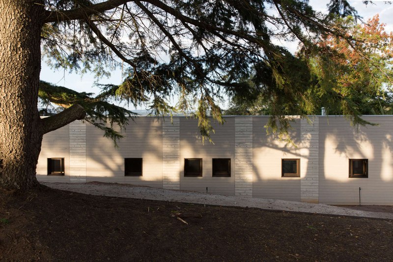 clôture & fenêtre vitrée - shift-honeyman par Honeman & Smith - Harkaway, Australie