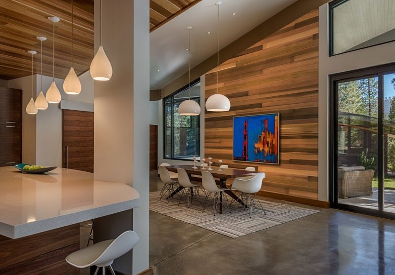 coin séjour - Flight House in Martis Camp par Sage Architecture - Truckee, Usa