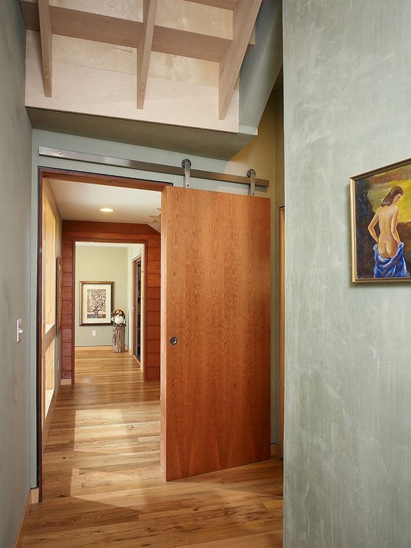 couloir - Virginia Farmhouse par Reader & Swartz Architects - Virginie, USA
