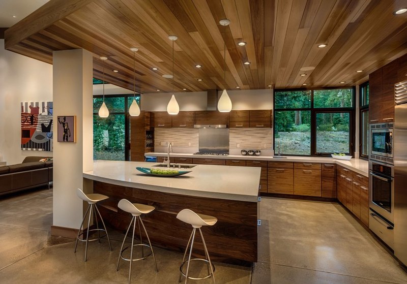 cuisine - Flight House in Martis Camp par Sage Architecture - Truckee, Usa