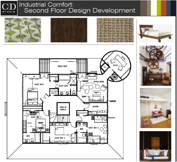 design intérieur - Farmstead of the future - Universite de Georgie - Usa