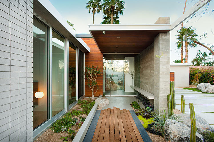 entrée - F-5 Residence par Studio AR+D Architects - Indian Wells, Usa
