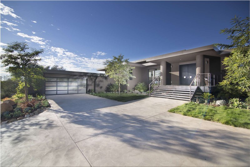 entrée - Las Canoas par Thompson Naylor Architects - Santa Barbara, CA, Usa
