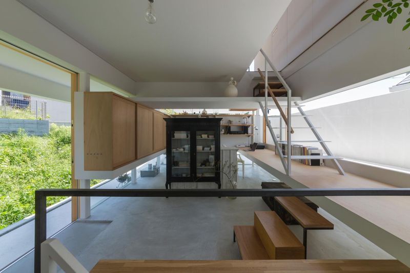 entrée arrière - House-Toyonaka par Tato Architects - Toyonaka, Japon