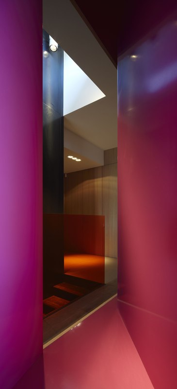 escalier - Villa T par Boyer Percheron Assus architecture - Saint-Gély-du-Fesc, France