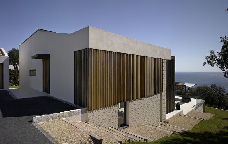 escalier accès balcon étage - Villa-Brash par Jak Studio - Saint-Tropez, France